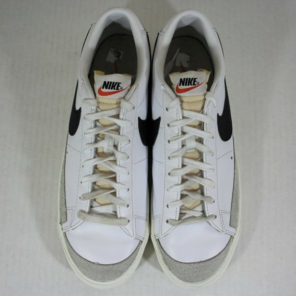 Nike Blazer Low 77 Vintage White Black DA6364 101 Mens 11 O269 - Picture 2 of 8